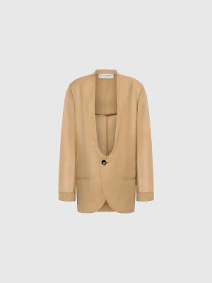 Giacca oversize in voile